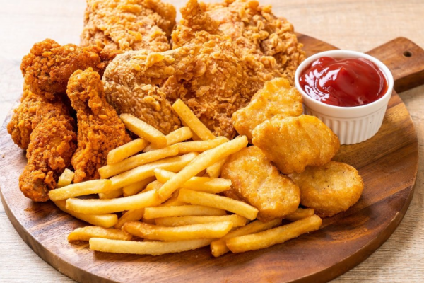 Chicken Tender 3 pc with Fries
