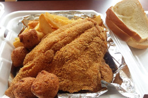 Catfish Dinner 2 pcs with 2 sides