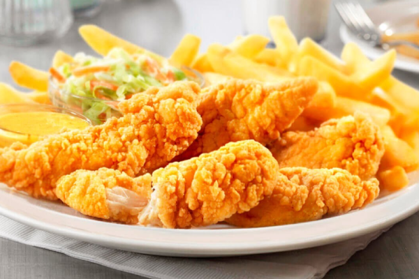 Whiting Dinner 2 pcs with 2 sides