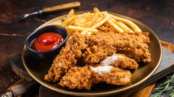Chicken Tender 3 pc w/fries